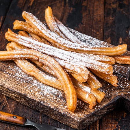 desayunar churros y porras en Jaca